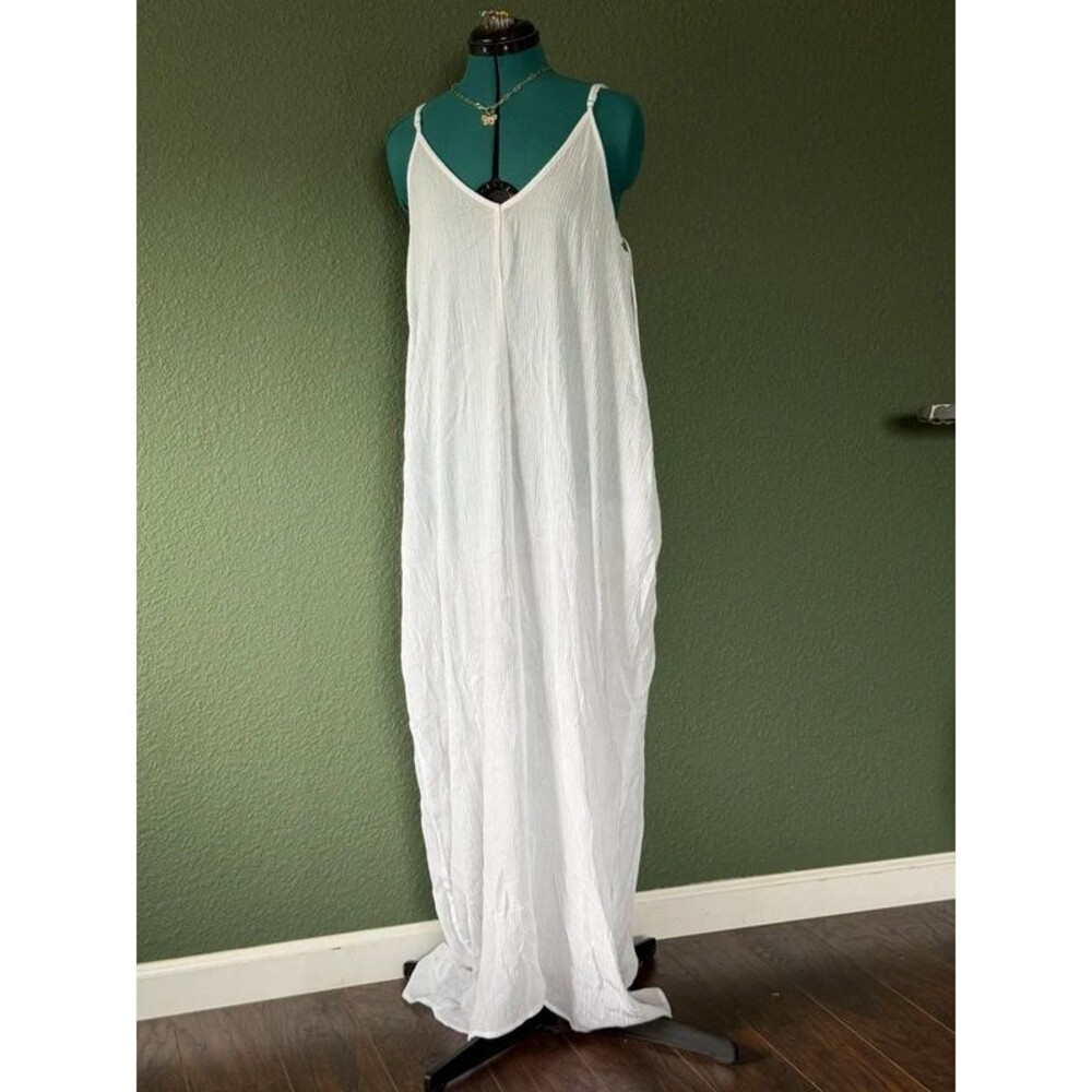 Lovestitch White Gauze Maxi Dress NWT